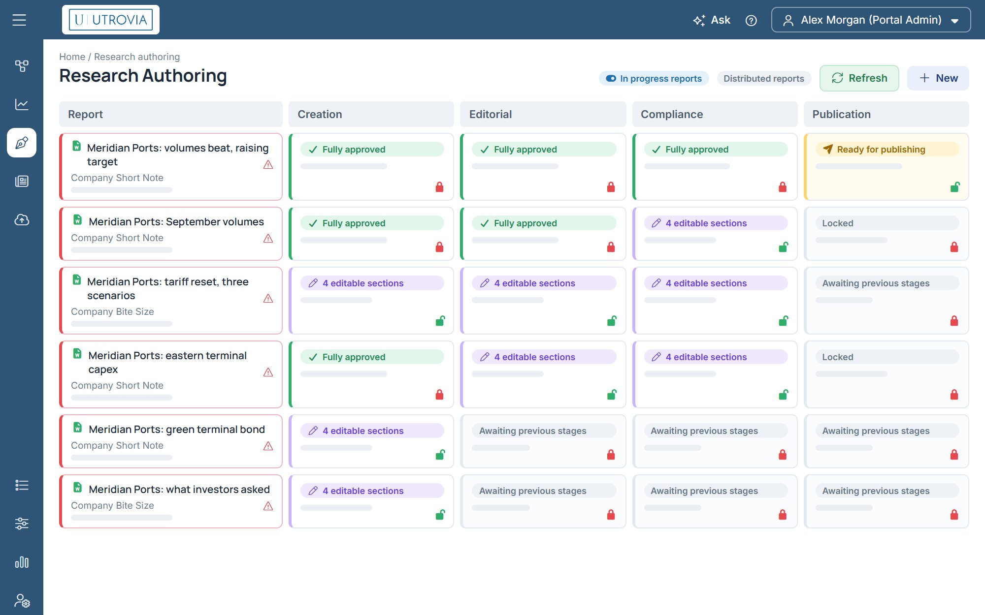 Workflow and approvals